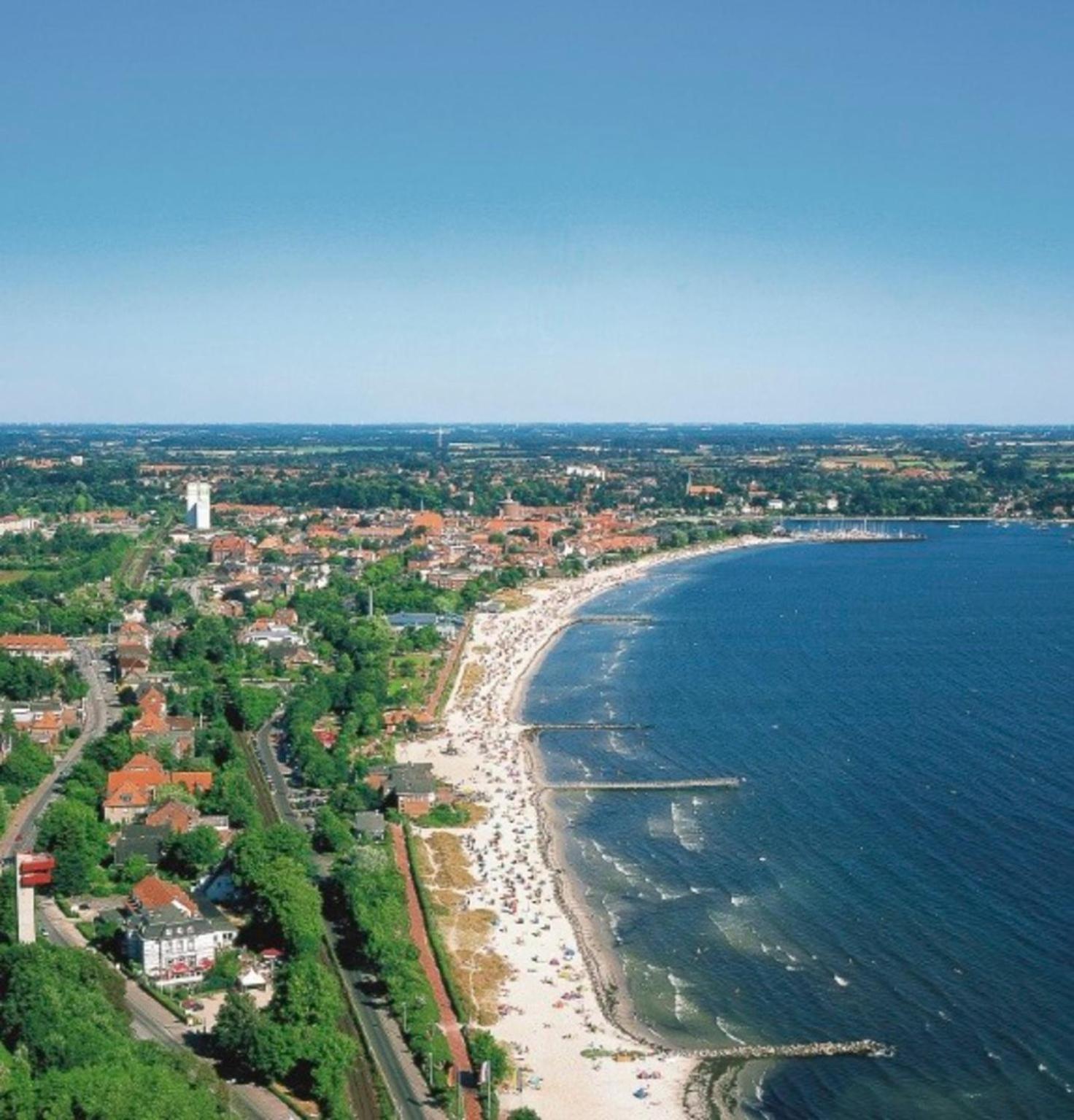 Apartment 42 "Segler", Mit Sauna, Blickrichtung Offene See Eckernförde エクステリア 写真