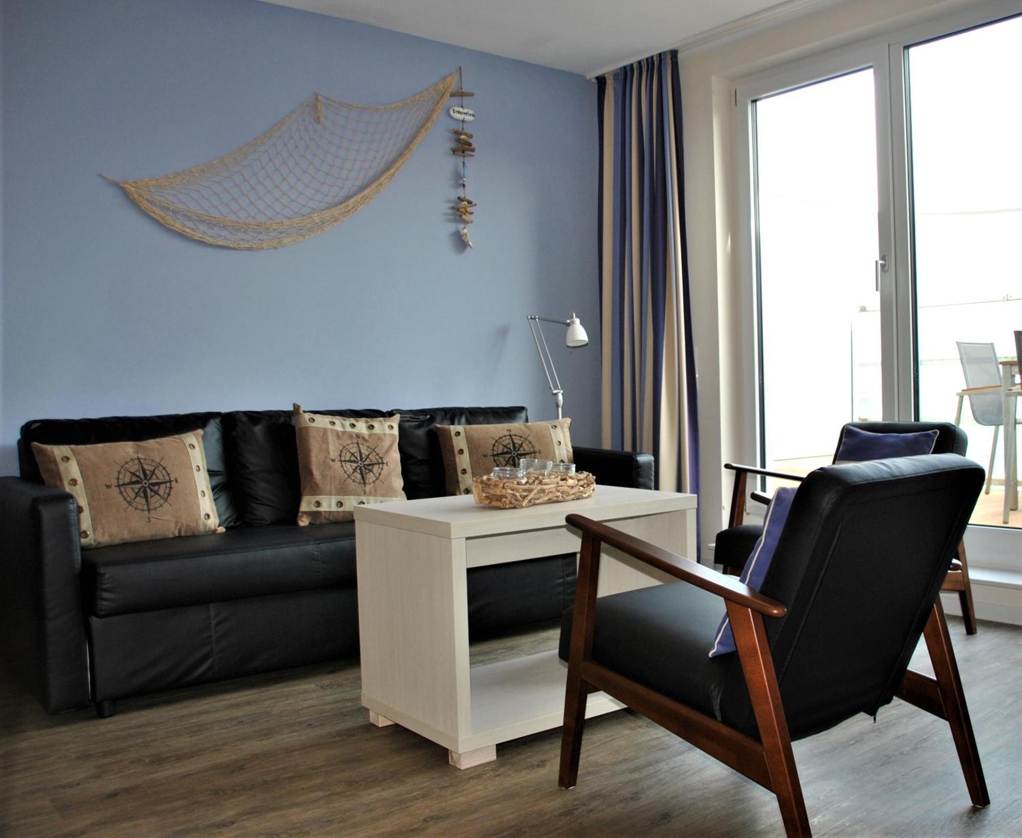 Apartment 42 "Segler", Mit Sauna, Blickrichtung Offene See Eckernförde エクステリア 写真